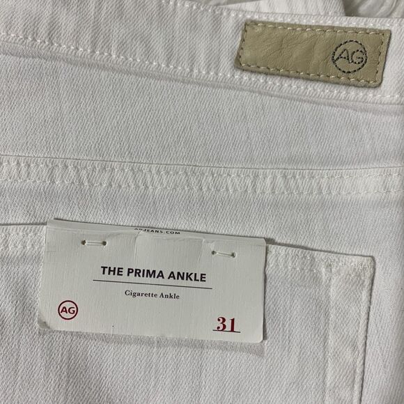 AG Adriano Goldschmeid jeans The prima Ankle Cigarette Ankle NWT women sz 31R - Picture 6 of 12